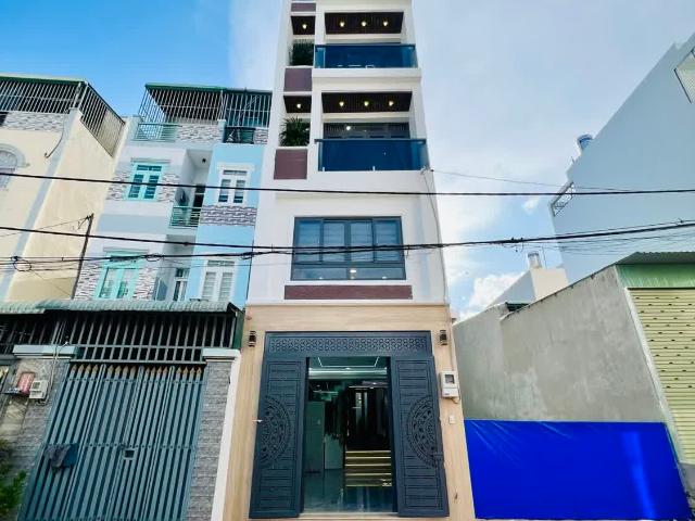Giá Tốt Nhà Mới Hiện Đại 5 Tầng Thang Máy 73m2 Chỉ 8,4 Tỷ Đường Hương Lộ 2 SHR Gần Tên Lửa