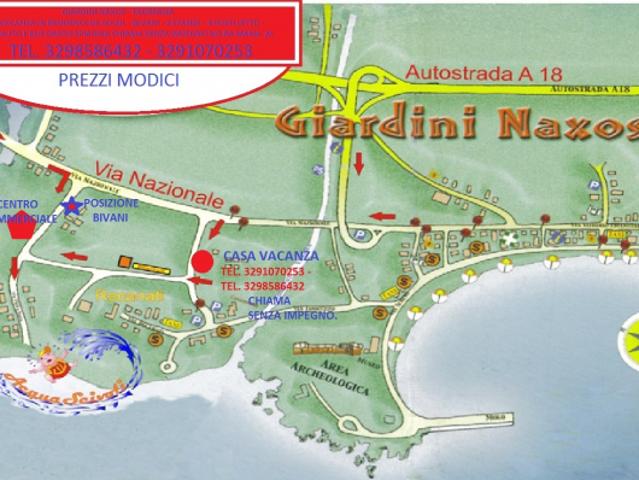 Giardini Naxos, Taormina, bivani Agosto da 400 euro