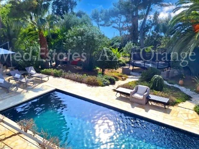 Gigaro: Unique bastide avec belle vue mer & face plage 423m² La Croix Valmer