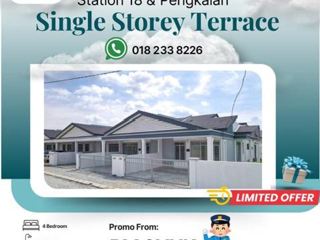 Giler Murah Pengkalan 1 Storey Terrace House