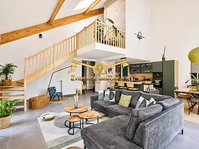 Gilly sur Isère 73200 Achat / Vente appartement 5 pièces t5 au dernier étage terrasse