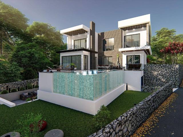 Luksowne wille z prywatnym basenem w Girne, Cypr