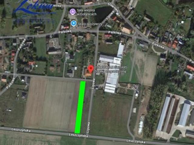 Gołanice, ul. Leśna, 3073 m² Działka