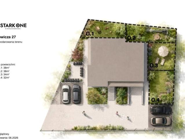 Gombrowicza 38 m², Opole