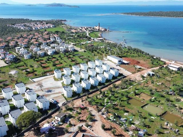Gömeç Keremköy'de Havuzlu Site İçerisinde 3+1 Satılık Villa
