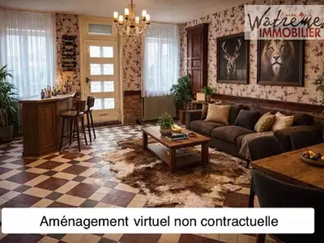 Gommegnies 59144 Achat / Vente maison 5 pièces t5