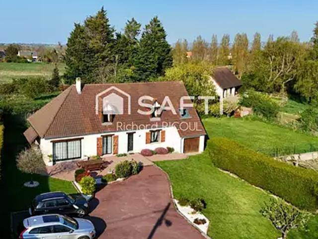 Gonneville en Auge 14810 Achat / Vente maison 9 pièces t9 terrasse parking