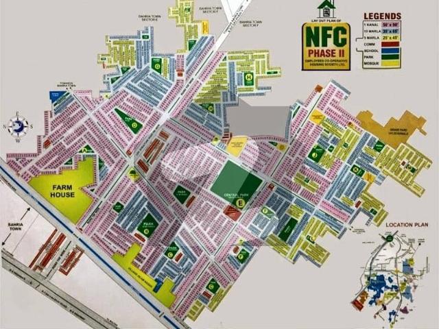 Good On Excellent Location 20 Marla Residential Plot For sale In NFC 2 Block D