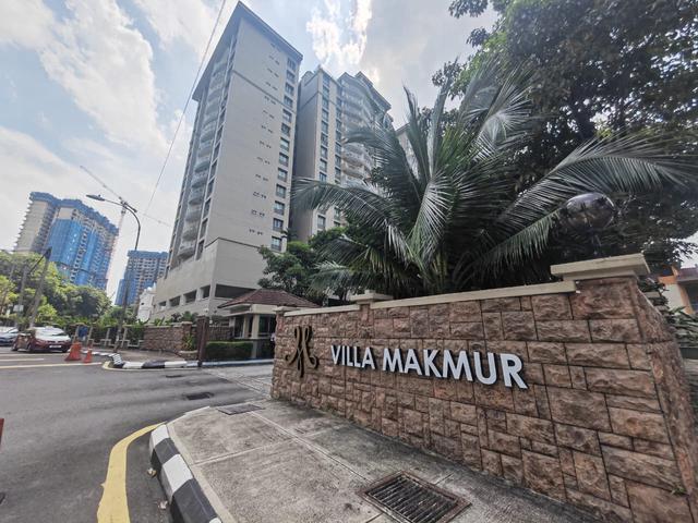 Good Condition 1124 sf High Floor Villa Makmur Condo KL