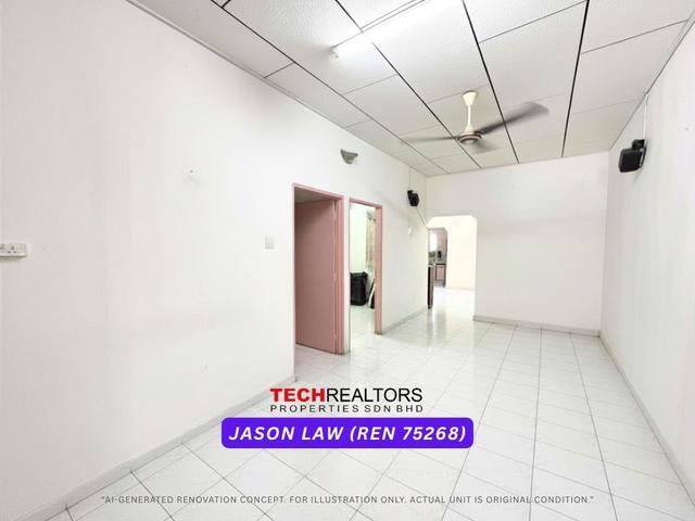 Good Condition Fully Extended Taman Ria Jaya Inang Chinese Area