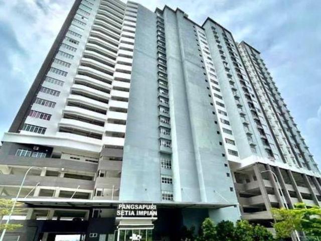 Good ContidionPangsapuri Setia Impian 3R2B 2CP Full Loan 10 DP
