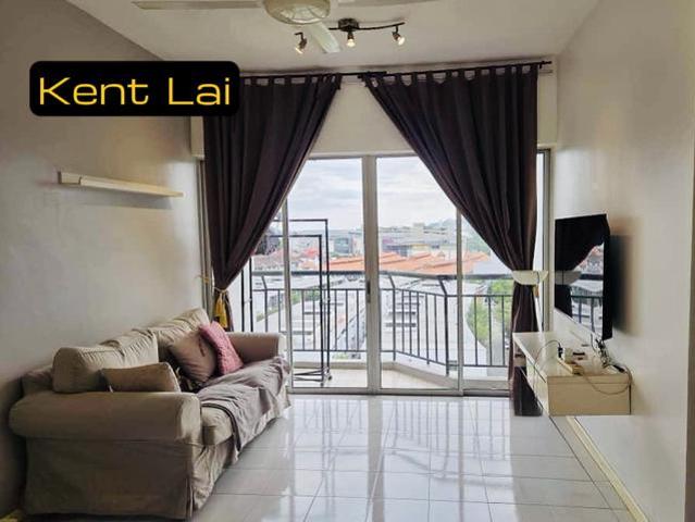 GOOD VALUE Villa Emas condo Bayan Lepas Fully Furnish 1 CarPark