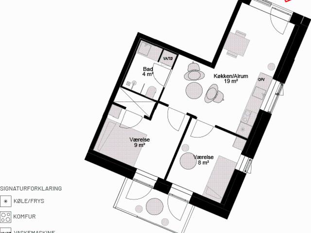 Godsbanen 101, 5. lejl. 4, Aalborg
