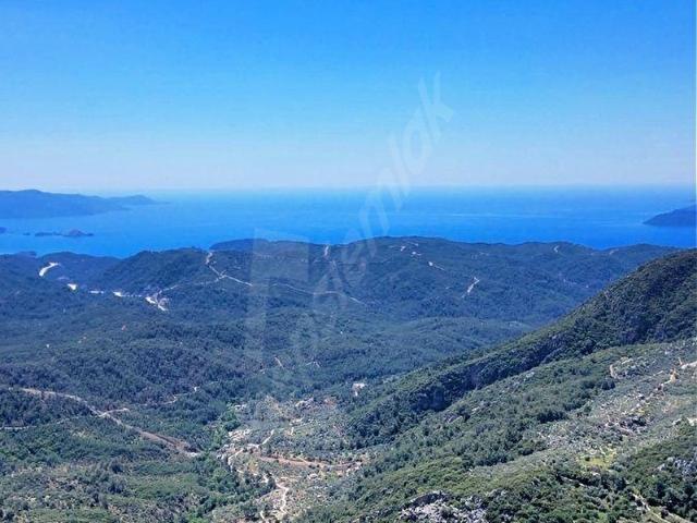 Gökçeovacıkta Göcek Manzaralı, 11.650 m, Altyapılı Eşsiz Arazi