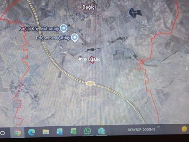 GÖLBAŞI BAĞİÇİ KATMERLİ MEVKİSİNDE 14.965m2 MÜSTAKİL TAPULU KÖY YERLEŞİMİNE YAKIN TARLA