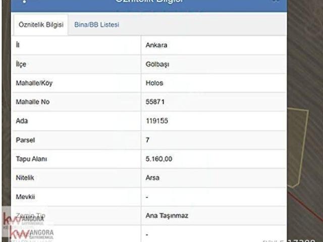 GÖLBAŞI GÜNALAN'DA KONUT İMARLI ARSA HİSSESİ