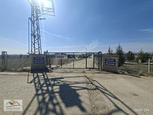 GÖLBAŞI HACIMURATLI DA SATILIK 500 M SİTE İÇİNDE HOBİ BAHÇESİ