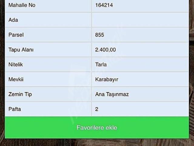 GÖLBAŞI HALAÇLI'DA 500 m2 ARSA