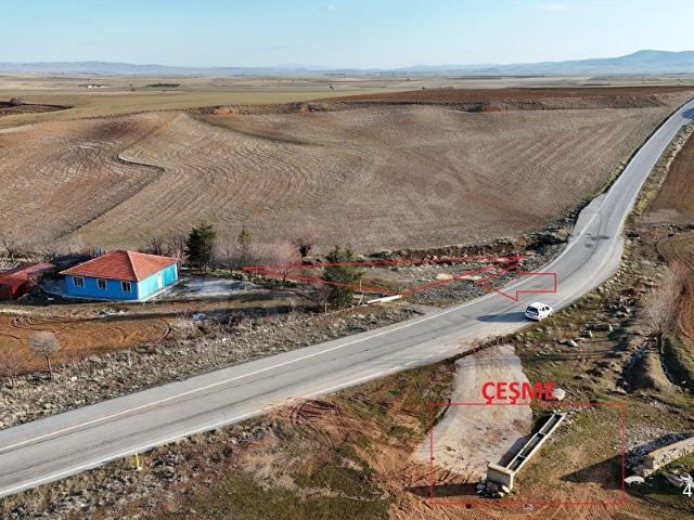 GÖLBAŞI VELİHİMMETLİ DE 344M2 TEK TAPU ASFALTA CEPHE TARLA