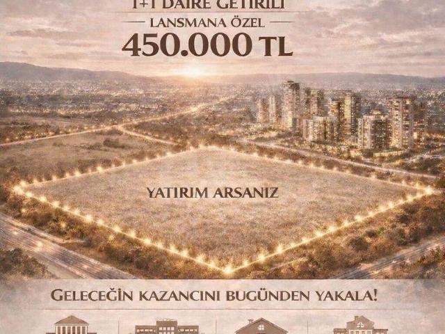 Gölbaşı Karagedik de 1 daire getirili arsa imarlı