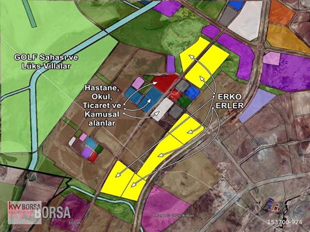 Gölbaşında 230 m2 daire getirili ERKO ERLER konut arsası