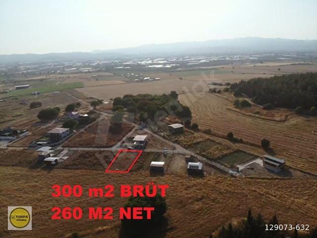 Gölcükler' de 300 m2, elektrik su hazır, Tapudan Satışlı Bahçe