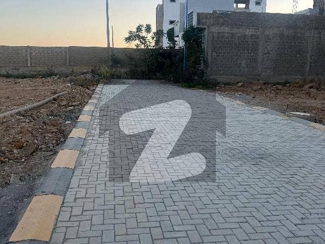 Gold Block West Open Corner 80 Sq'Yd NTR Phase 1