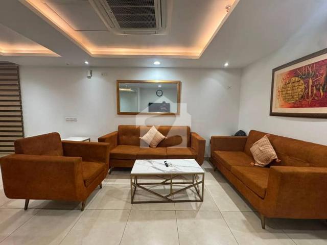 Gold Crest Mall & Residency, DHA Phase 4, Fully Furnished Luxurious 02 Bed Apartment For Rent