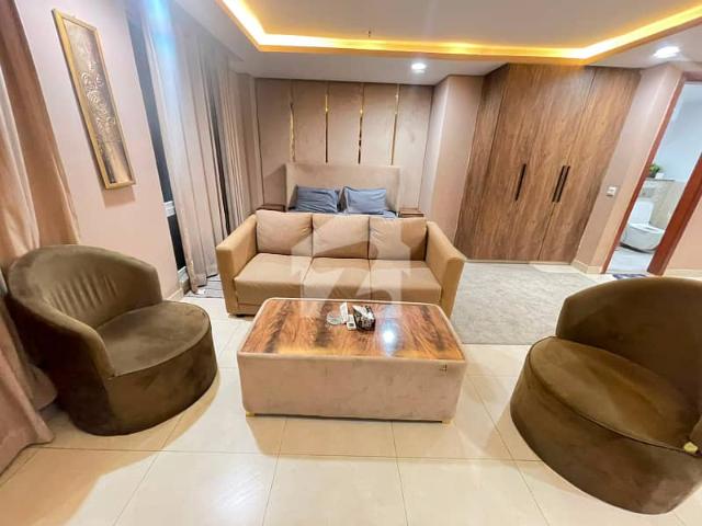 Gold Crest Mall & Residency, DHA Phase 4, Fully Furnished Luxurious Studio Apartment For Rent