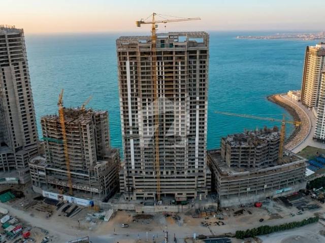 Gold Crest Bay Sands 2 | 1 Bed Designer Marina View Apartment | HMR Waterfront DHA 8 Karachi
