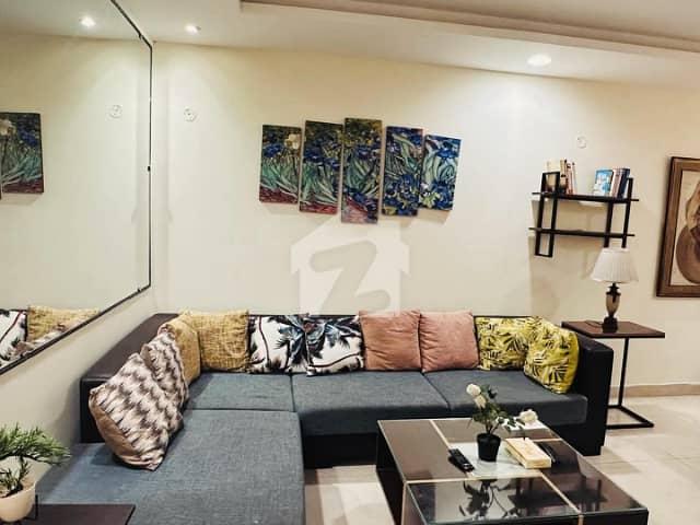 Gold Crest Fully Furnished 1 Bed Apartment Available For Rent