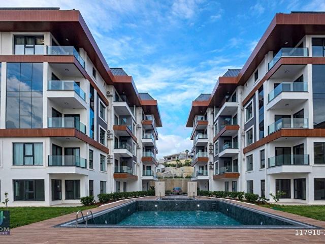 GOLDCITY İÇERİSİNDE YENİ SİTEDE 1+1 BAHÇE MANZARALI DAİRE