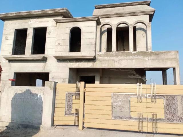 Golden Chance 1 Kanal Grey Structure House For Sale Cheapest Deal Avai Lahore DHA PHASE 7 ID 79731