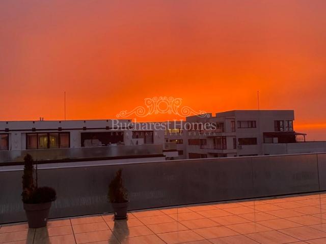 Golden Hour Penthouse With Large Terrace and Three Bedrooms Pipera