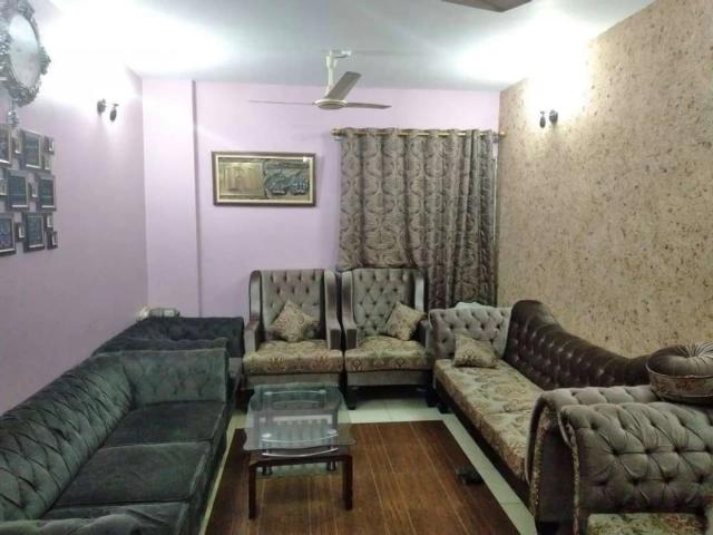 Golden offer Flat at Farhan tower Karachi Gulistan e Jauhar Block 20 ID 28013
