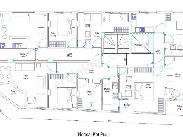 Goldhouse Dan Satılık Gençosman Mahallesi Projeden 2+1 Daire