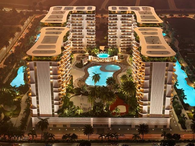 Luksusowy apartament 116 m² z widokiem na laguny w Dubai