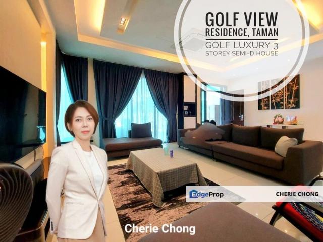 Golf View Residence, Taman Golf Beautiful & Luxury 3 Storey Semi D
