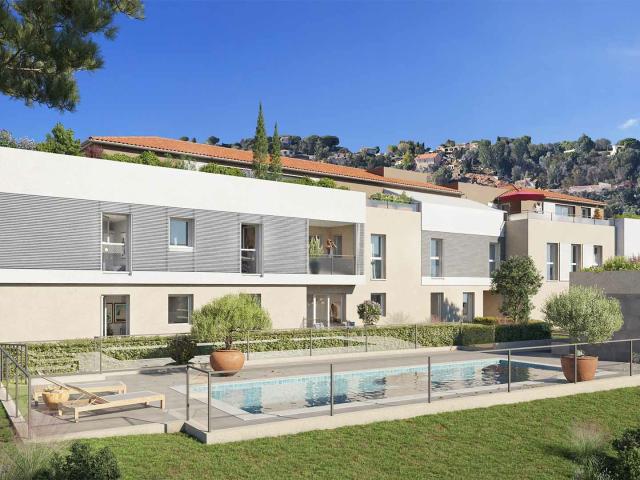 Golfe Juan. 2, 3 et 4 Pièces. Résidence piscine 2 à 4 pièces, 40 à 75 m²