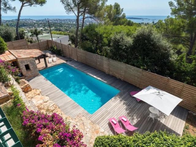Golfe Juan Collines Vue mer