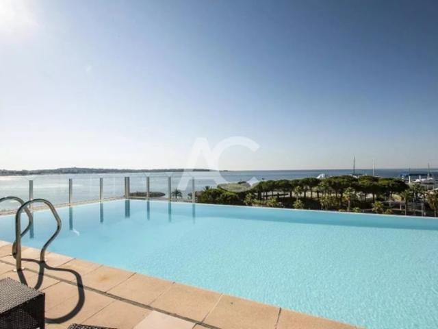 GOLFE JUAN FRONT DE MER AVEC 2 CHAMBRES