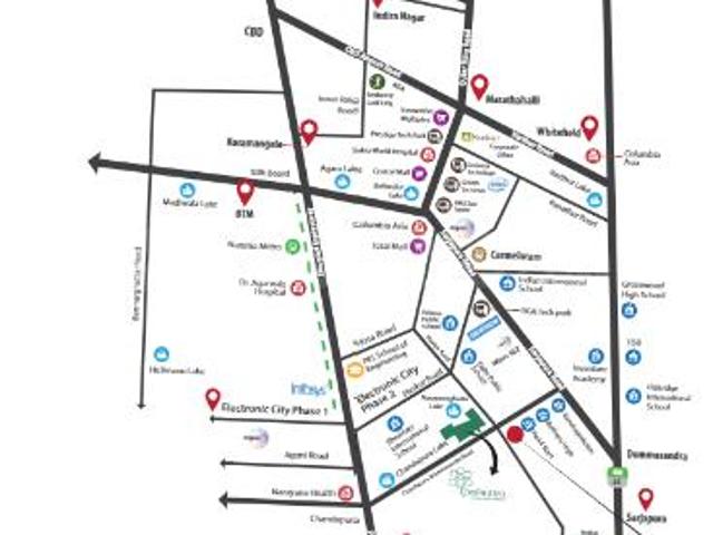 Nambiar Ellegenza,Gopasandra 3 BHK Villa For Sale Bangalore