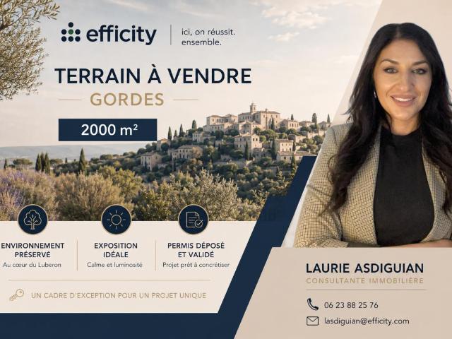 Saint Saturnin lès Apt Vente Terrain 84