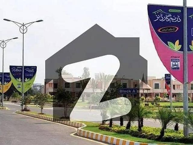 Gorgeous 10 Marla Residential Plot For Sale Available In Dream Gardens Block L
