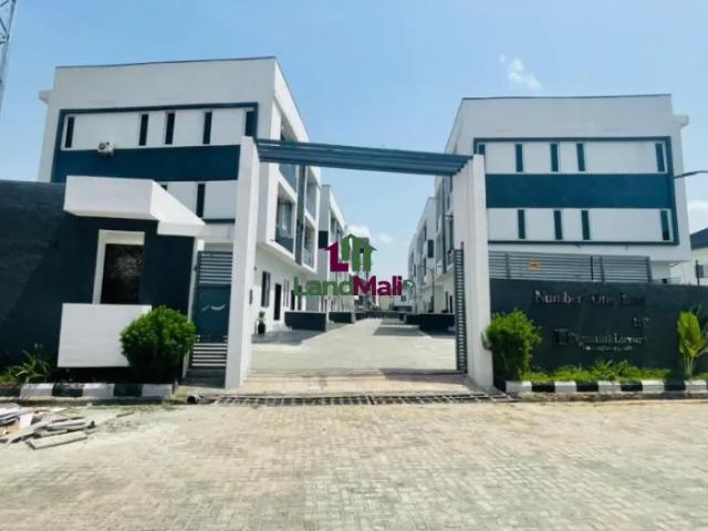 Gorgeously Built 4 Bedroom Semi Detached Duplex With Bq at Agungi, Lekki