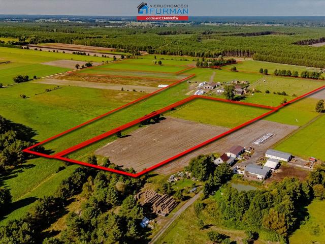 Gospodarstwo mleczne 22,79 ha z nową oborą i fotowoltaiką zapraszam