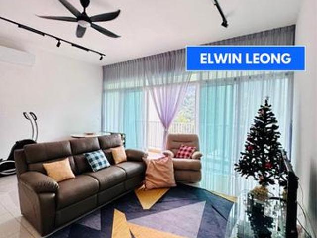 GOT WIFI Ferringhi Residence 2 1200sf FULLY RENO FURNISH 2 Carpark