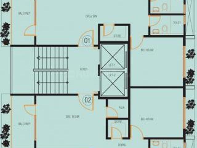 Gota 3 BHK Apartment For Sale Ahmedabad