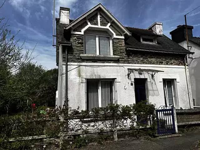 Gourin 56110 Achat / Vente maison 3 pièces t3 parking