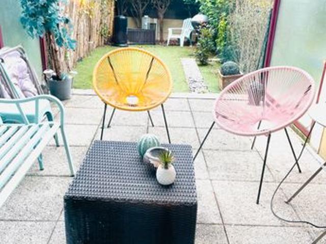 Gournay sur marne – superbe f2 avec jardin et parking en sous sol